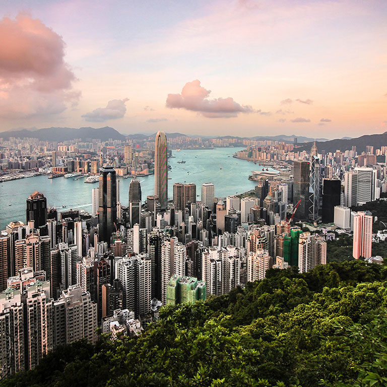 hong kong skyline